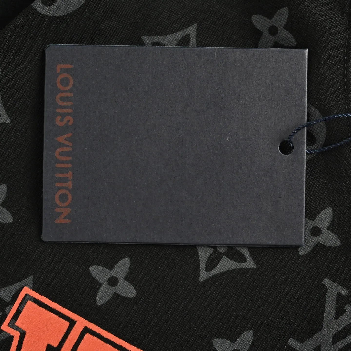 Louis Vuitton/Louis Vuitton 25ss No. 00 Orange letter print short sleeves